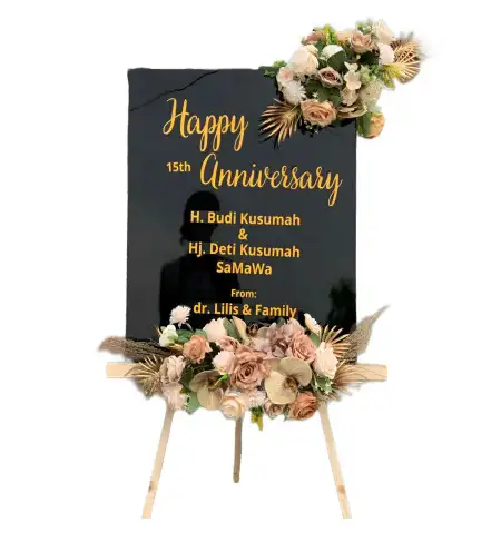 Papan Bunga Akrilik Parante